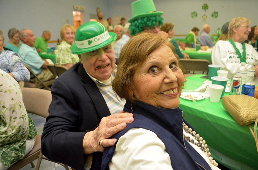 At the end of the night, the attendees went through the couples that had been married the longest. Stanley and Marilyn Hochman have been married the longest- 67 years.