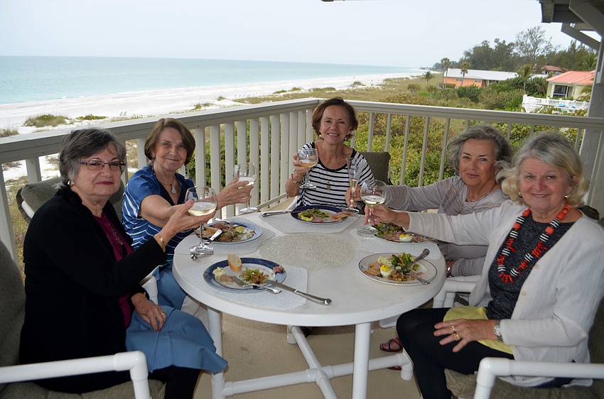 Irene Popovich, Lesia Popel, Natalia Sluzar, Oksana Bashuk Hepburn and Olena Boyko