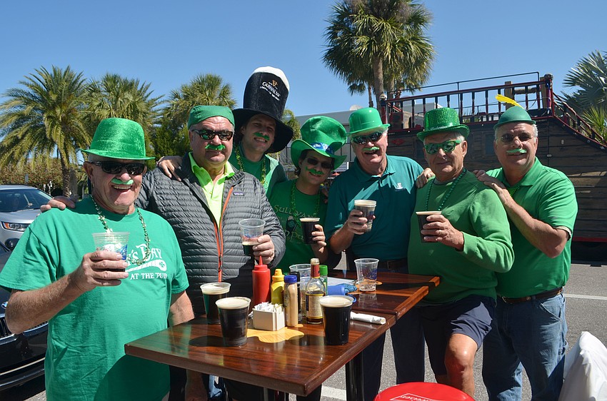 Pete Dawson, Terry Sullivan, Adam Sullivan, Eric Sullivan, Brad Sullivan, Jim Buckley and Seamus Sullivan