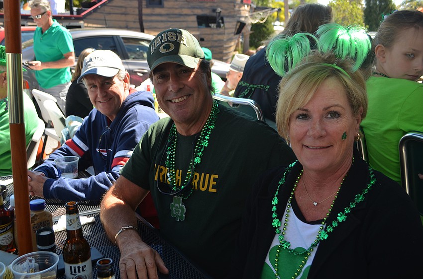 Dave Kay, Tom O’Connor and Ann Crump