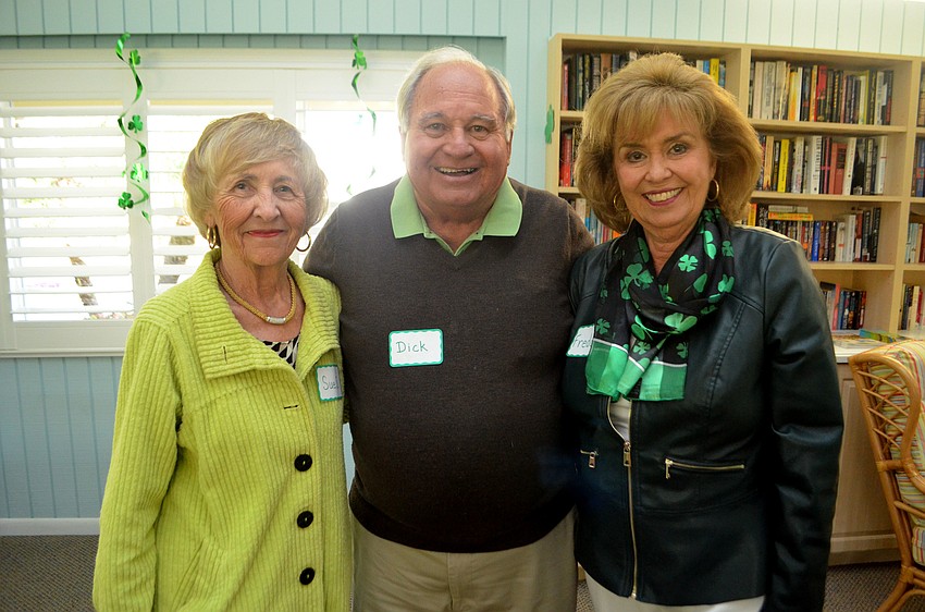 Sue and Dick Shope and Freddie Baribault