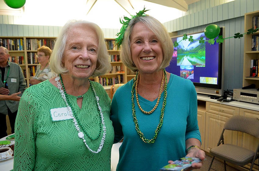Carol Rhoder and Marilyn Kurzawa