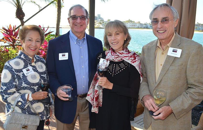 Bobbi and Donald Bernstein with Marilyn and Ivan Kushen