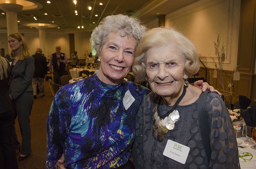 Linda Rosenbluth and Shirley Brodsky