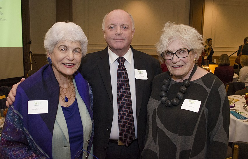 Nancy Schlossberg, George Schofield and Willa Bernhard