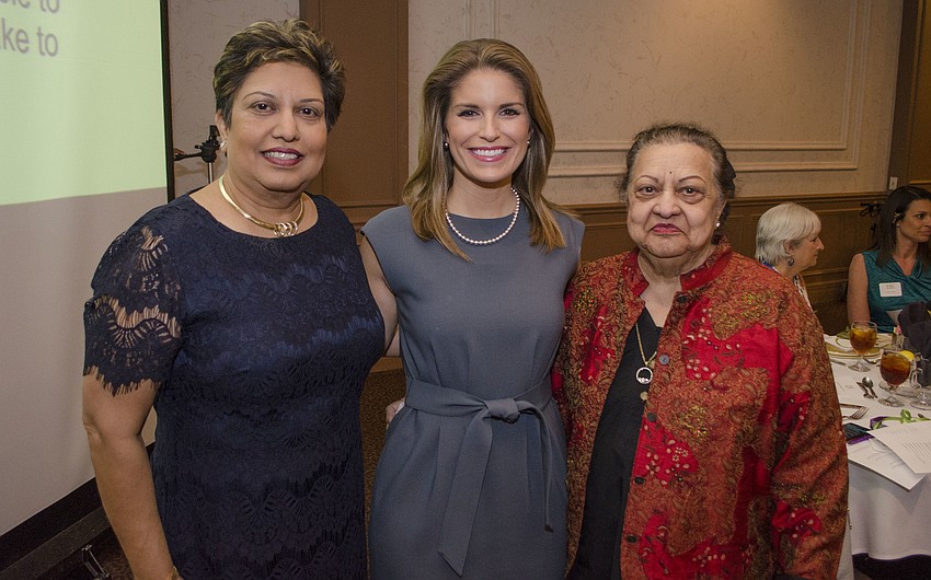 Co-Chairwoman Dr. Anila Jain, Hayley Wielgus and Co-Chairwoman Dr. Mona Jain