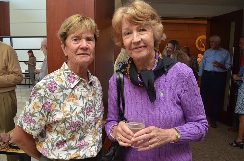 Carole Thomas and Linda Aitken
