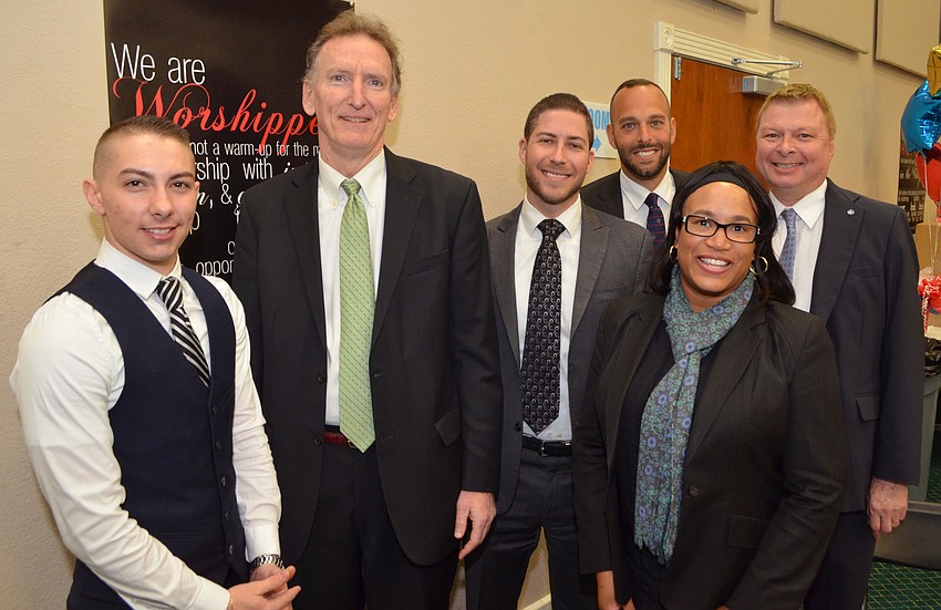 Beav Oz, Mark Reina, Sam Samanowitz, Anthony Baldo, Nicole Parker and Dave Sharp