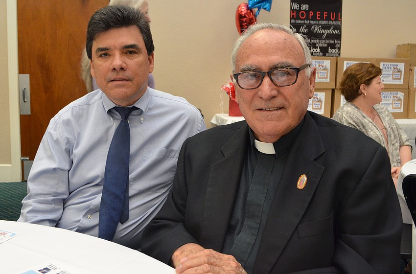 Don Carlos Tolentino and Father Celestino Gutierrez