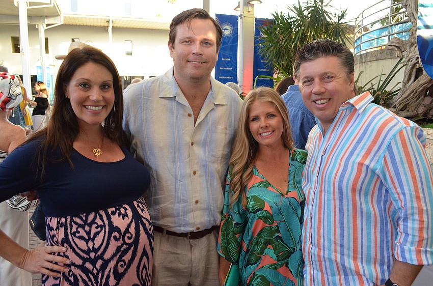 Lea and James Buchanan with Katie and Jesse Biter