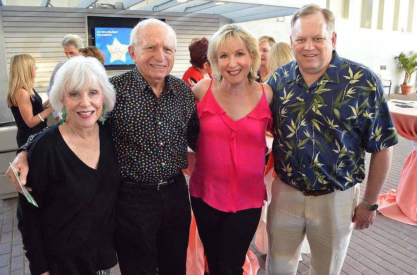 Margie and Chuck Barancik with Teri Hansen and David Verinder