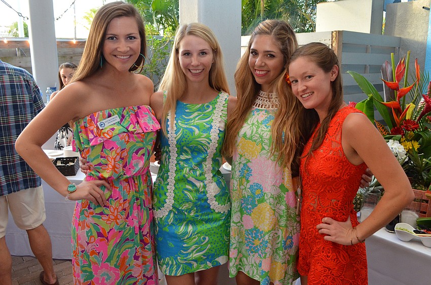Sofie Wachtmeister, Lauren Wardynski, Sofia Heilborn and Kelly Kane