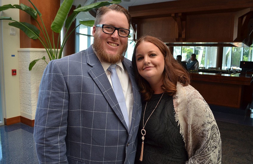 Joshua Burkett and Laura Blackburn