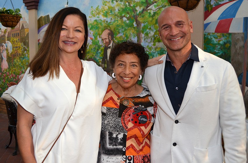 Jonna Keller, Co-Chairwoman Carol Poteat-Buchanan and Dario Ferrer