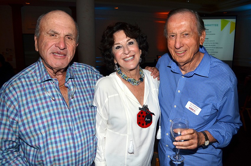 Bob and Andi Munzer with Sy Goldblatt
