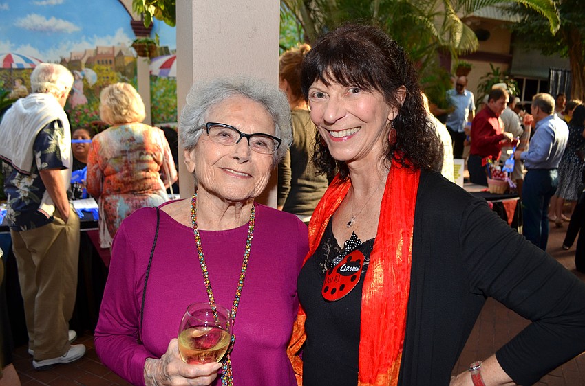 Marilyn Harwell and Carolyn Michel