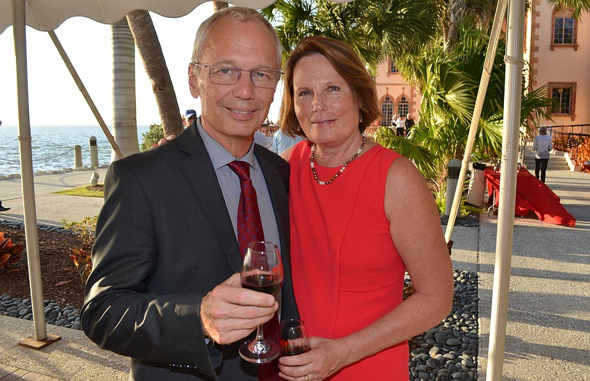 Steven High, executive director of The Ringling, with his wife Lisa High