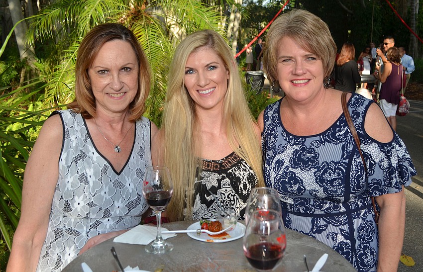 Sharon Campbell, Julia McIntosh and Christy Simunovic