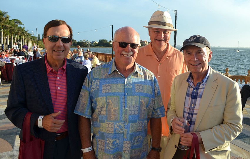 Tom Swartz, Jeff Hotchkiss, Dan Napoli and Patrick Hennigan