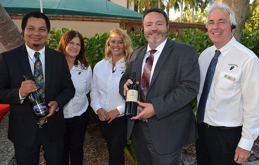 Miguel Michel, Christine Robinson, Sarah Laforet, Chad Woodruff and Rodney Campbell