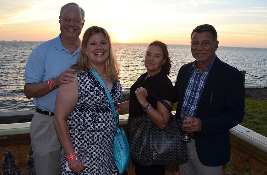 Jim and Ellen Greenberger with Renee and Augie Mimica