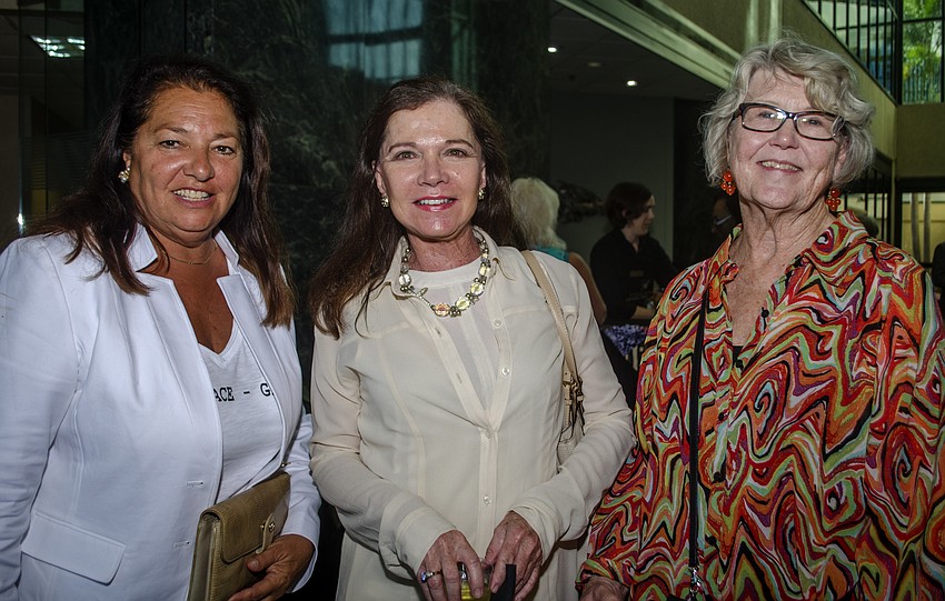 Irene Gottlieb, Nancy Feehan and Pat Coville