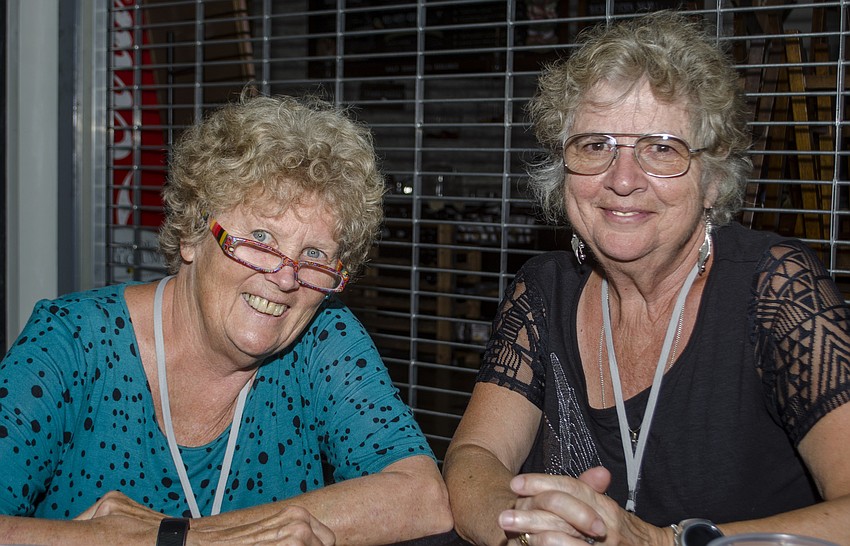 Linda Clarke and Joan Casamo