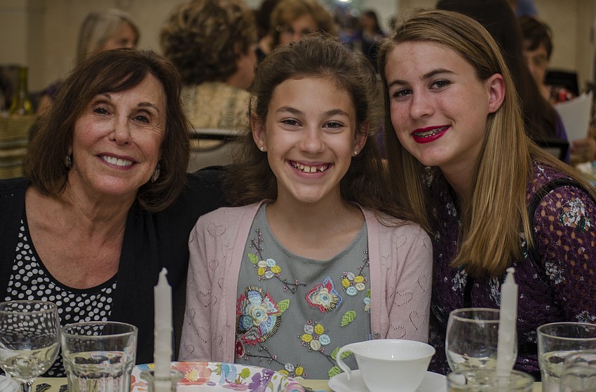 Carol Altaker, Abbie Mount and Natalie Mount