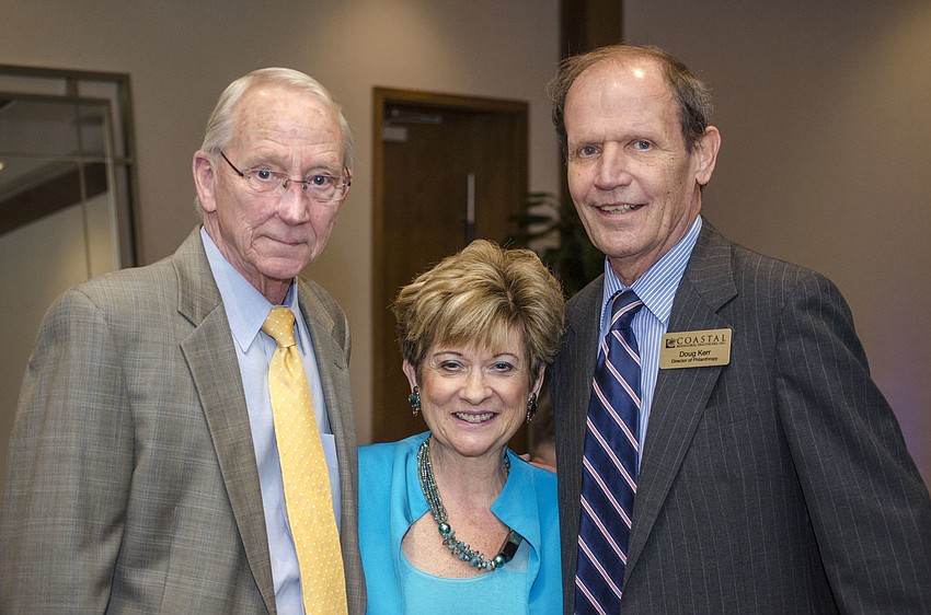 President and CEO of Coastal Behavioral Healthcare Inc. Jack Minge, Janice Zarro and Doug Kerr