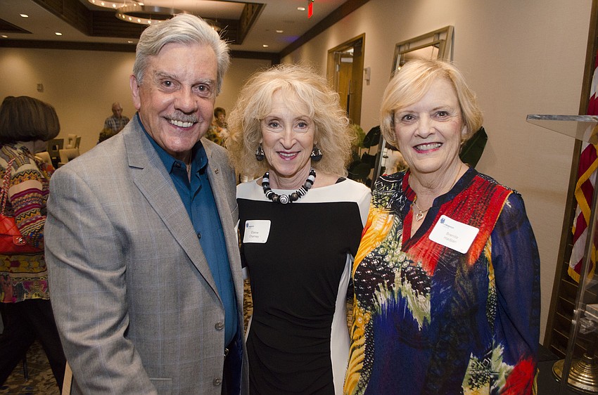 Arthur Guilford, Elaine Charney and Brenda Hadjian