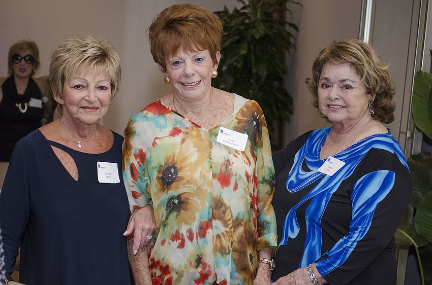 Leona Levin, Joan Goldschmidt and Marilyn Franco