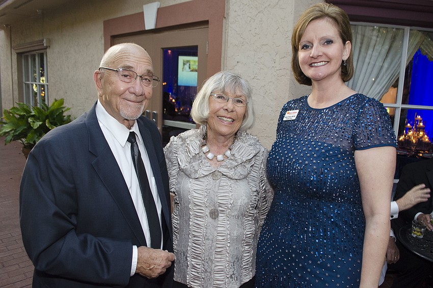 Marvin Albert, Gerri Aaron and Neuro Challenge Executive Director Robyn Faucy