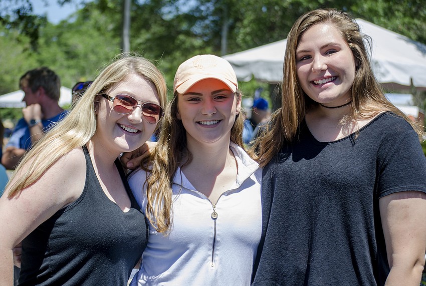 Emily McGregor, Kiki Barnes and Lexi Lowther