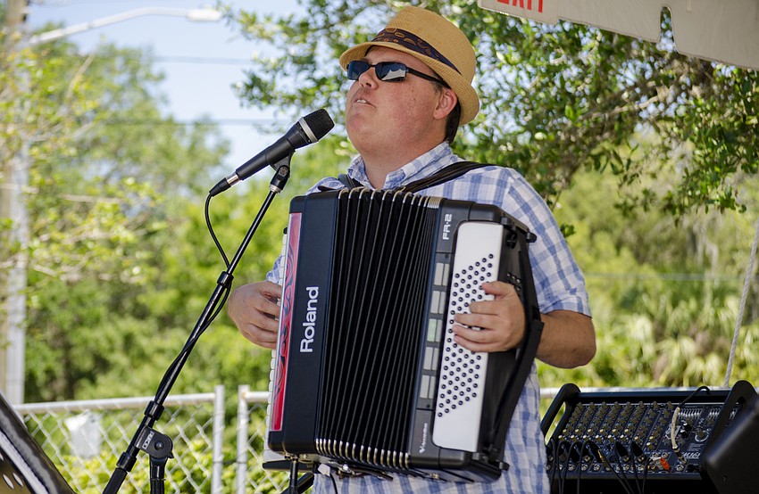 The Gumbo Boogie Band performed during the event.