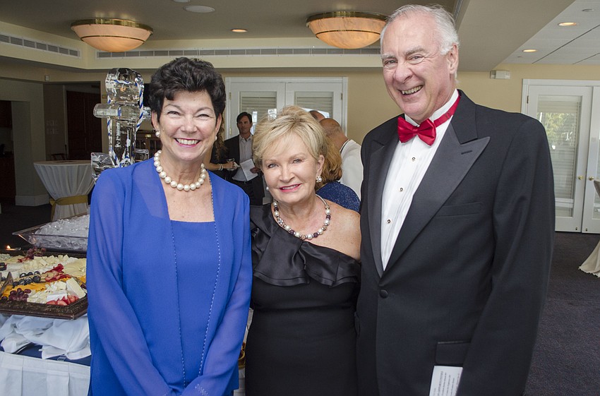 Jo Ann Heisen, Chairwoman Barbara Gardner and David Lenihan