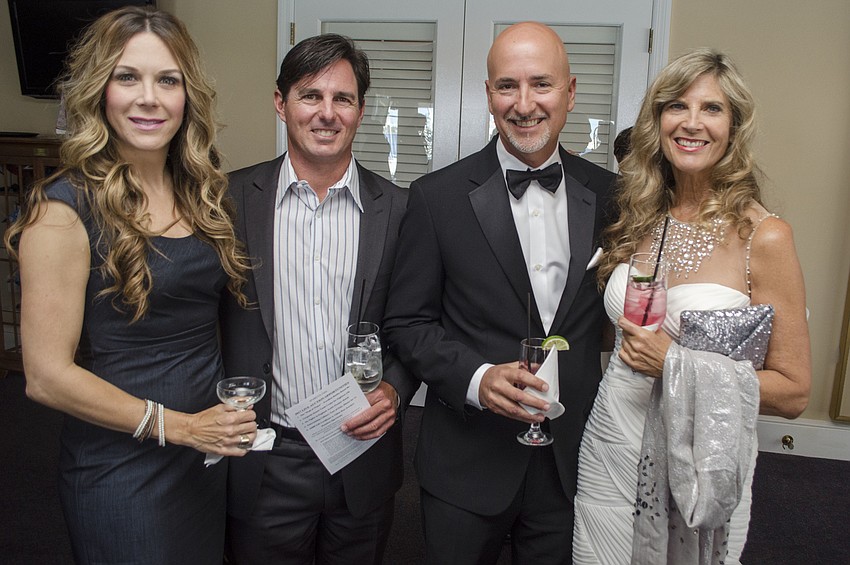 Courtney and Paul Tarantino with Robert Gaglio and Frannie Hoffman