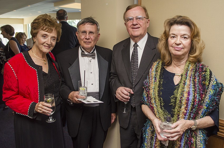 Janet and Lewis Solomon with Larry Wickless and Carole Crosby
