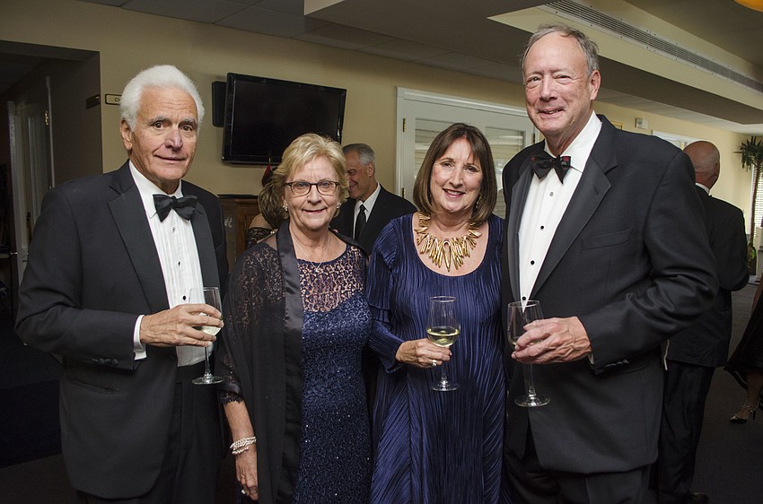 Frank and Katherine Martucci with Jan and Lee Peakes