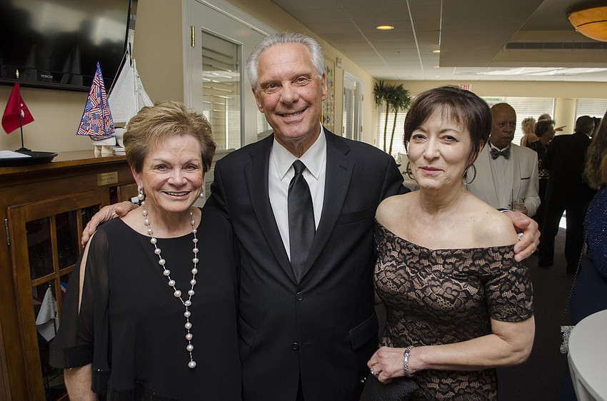 Joan Castellani with Jim and Rae Denne