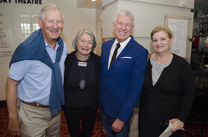 Ed and Mary Lou Winnick, Asolo Producing Artistic Director Michael Donald Edwards and Tricia Mire