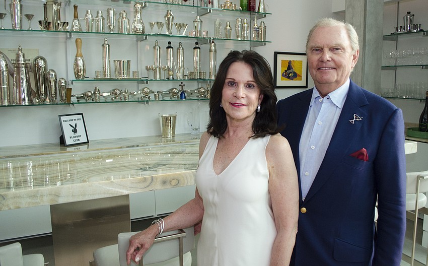 Hosts Elaine and Bill Crouse