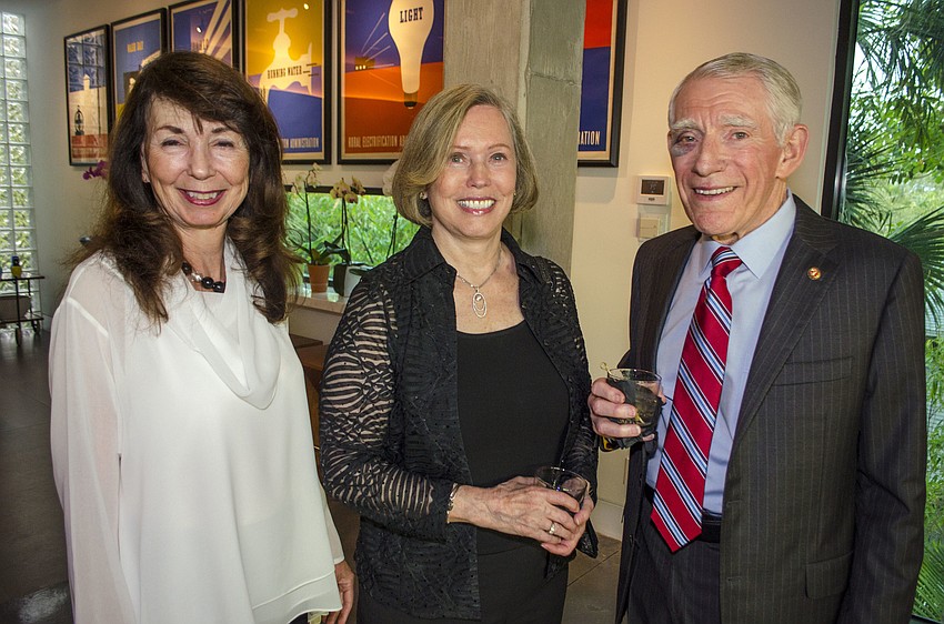 Nancy Markle with Judith and George Hofmann
