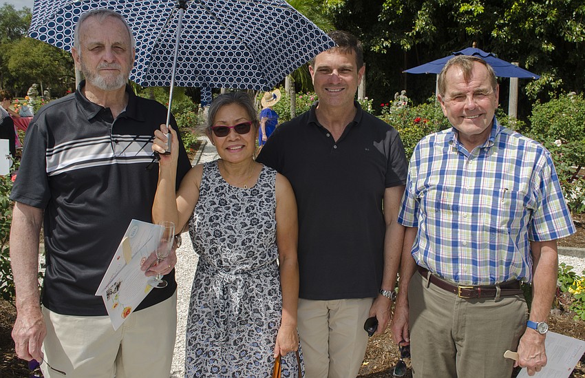 NARobert and Suchila Burns, Thaddeus Burns and Bruce Lehman