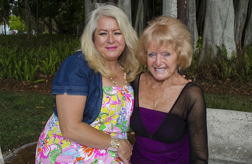 Jane Molavi Jr. with her mother, Jane O’Neal