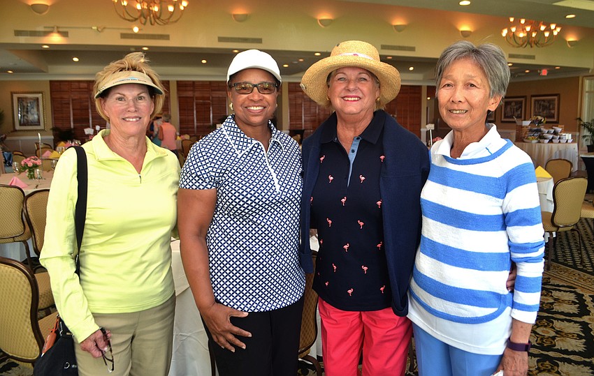 Gaye Schwarz, Rose Stanfield, Linda Burke and Hwei Lin Sung