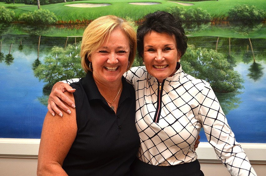 Becky Smother and Sandy Finnegan