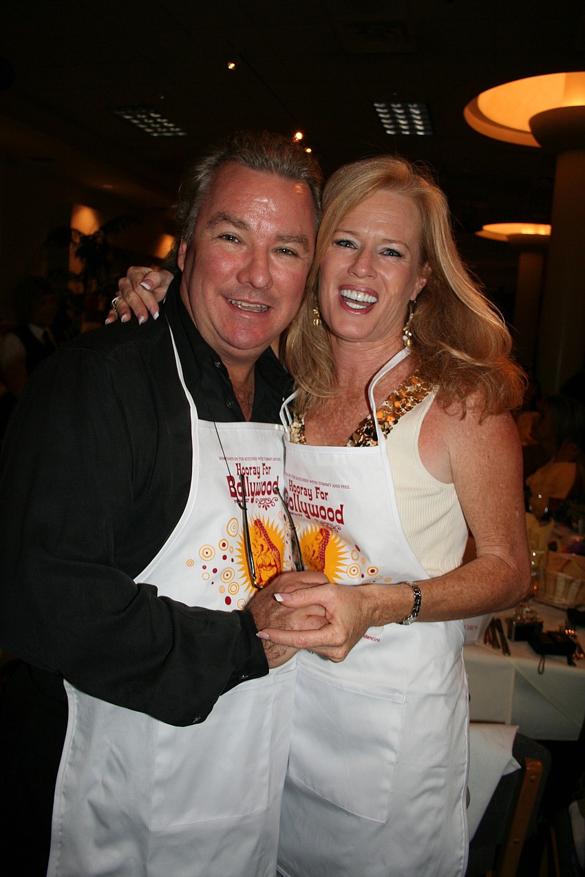 Michael and Terri Klauber (then Terri Shea) at United Cerebral Palsy’s Someone’s in the Kitchen With Tommy and Phil: “Hooray for Bollywood” on Oct. 11, 2006 at Michael’s On East