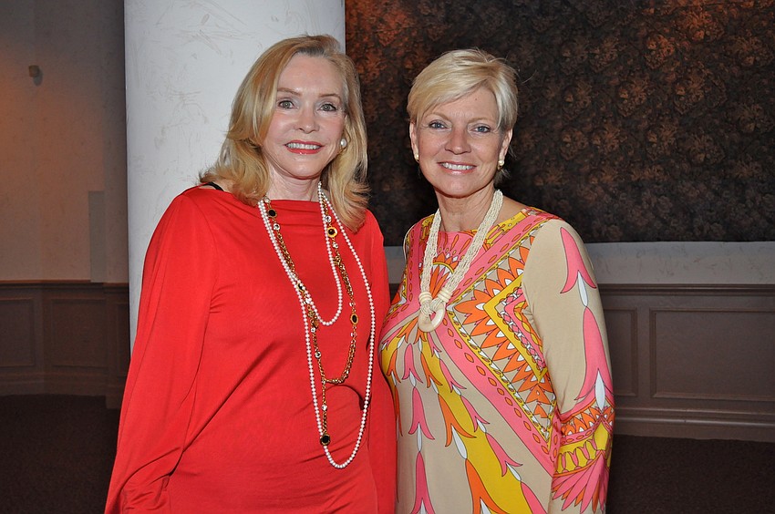 Margaret Wise and Alex Quarles at the Go Red For Women Luncheon on March 8, 2012