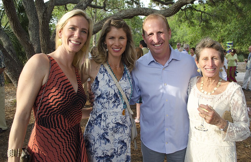 Ellie Falck, Jacky and Steve Shenbaum and Lisa Ehrhart