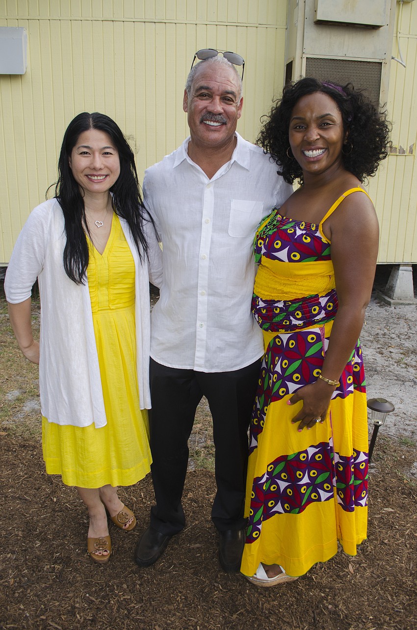 Jaclyn Brunckhorst, Co-Founder of Visible Men Academy Louis Parker and Tomeika Koski